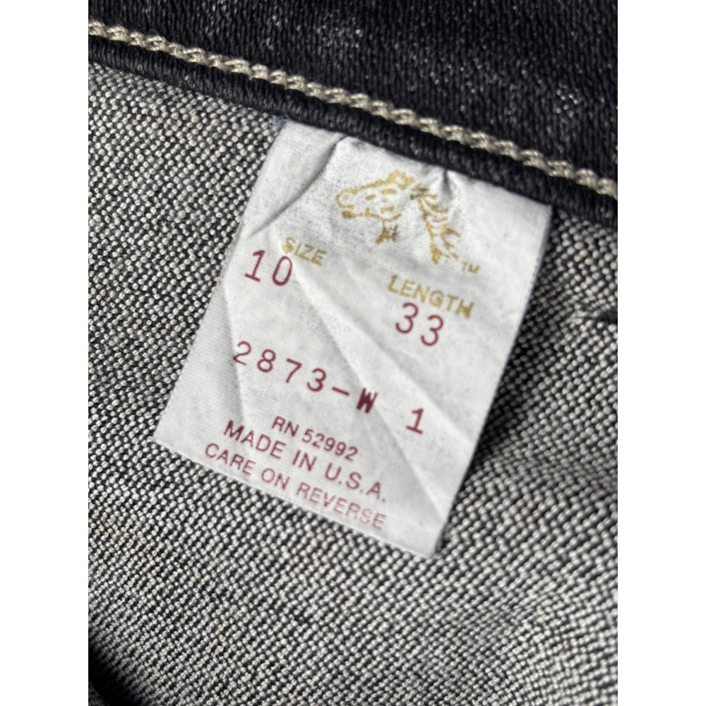 Vintage Jordache Jeans Womens 10 High Rise Stretch Straight Leg 90s Made in USA - Picture 10 of 16